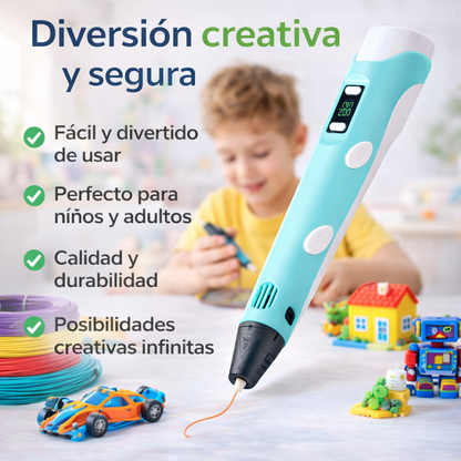 Bolígrafo 3D